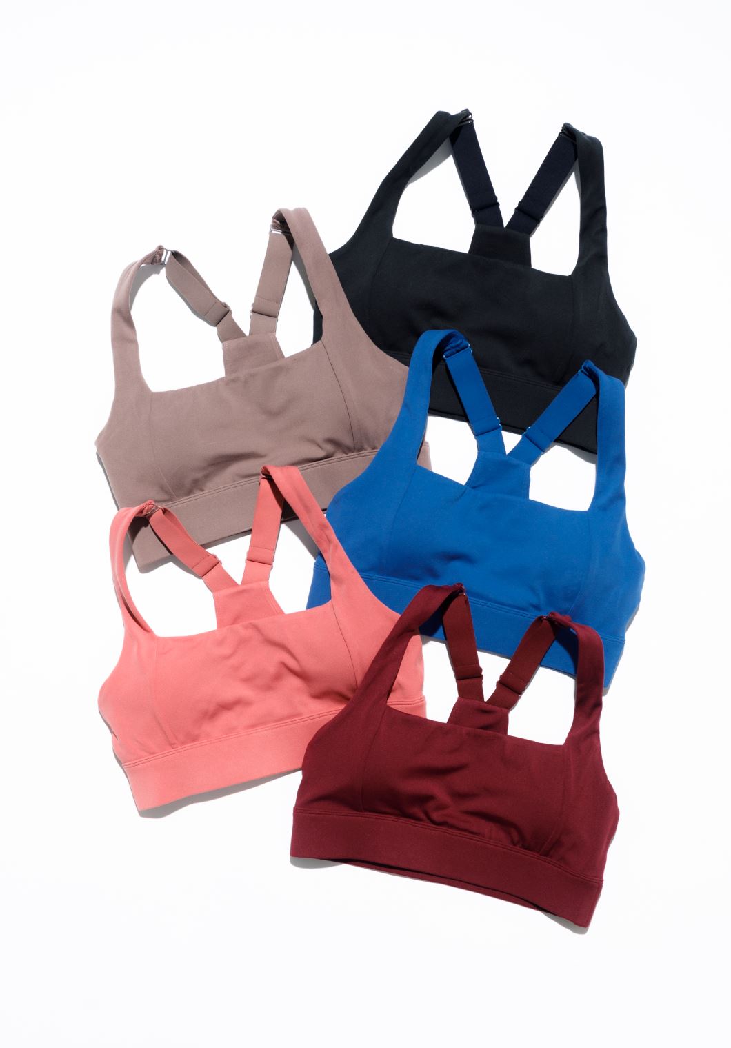 Reluna™ Refined Square Sports Bra Black