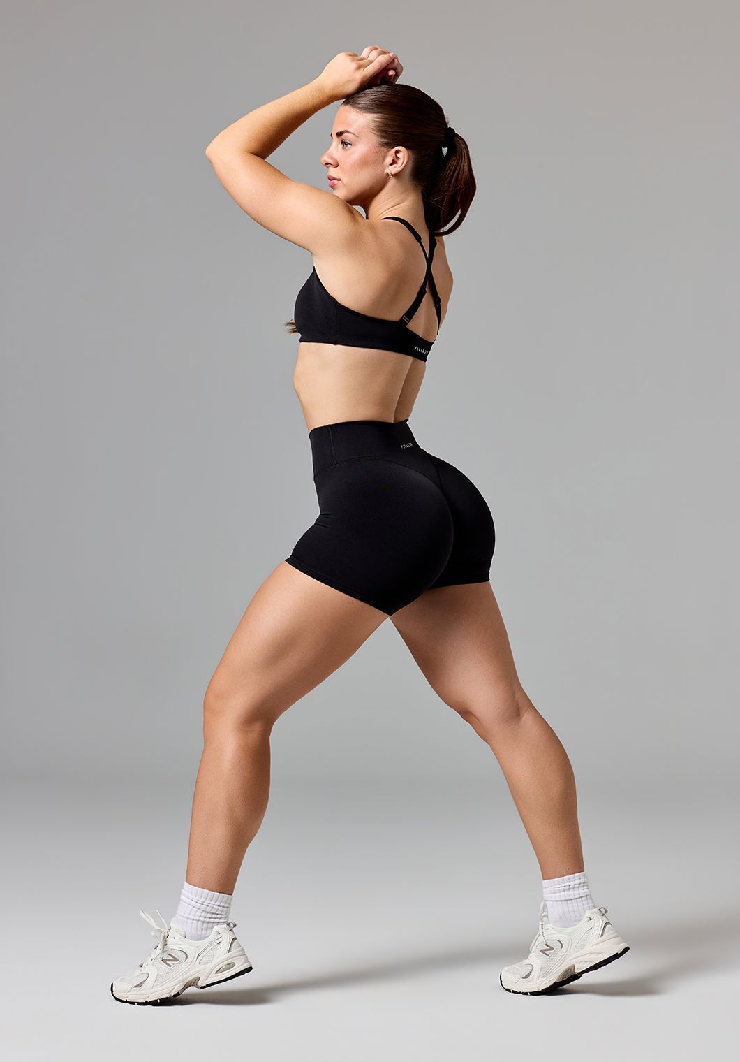 RecStretch™ Original Sculptseam® Plus Mid-Rise Short 4” Black
