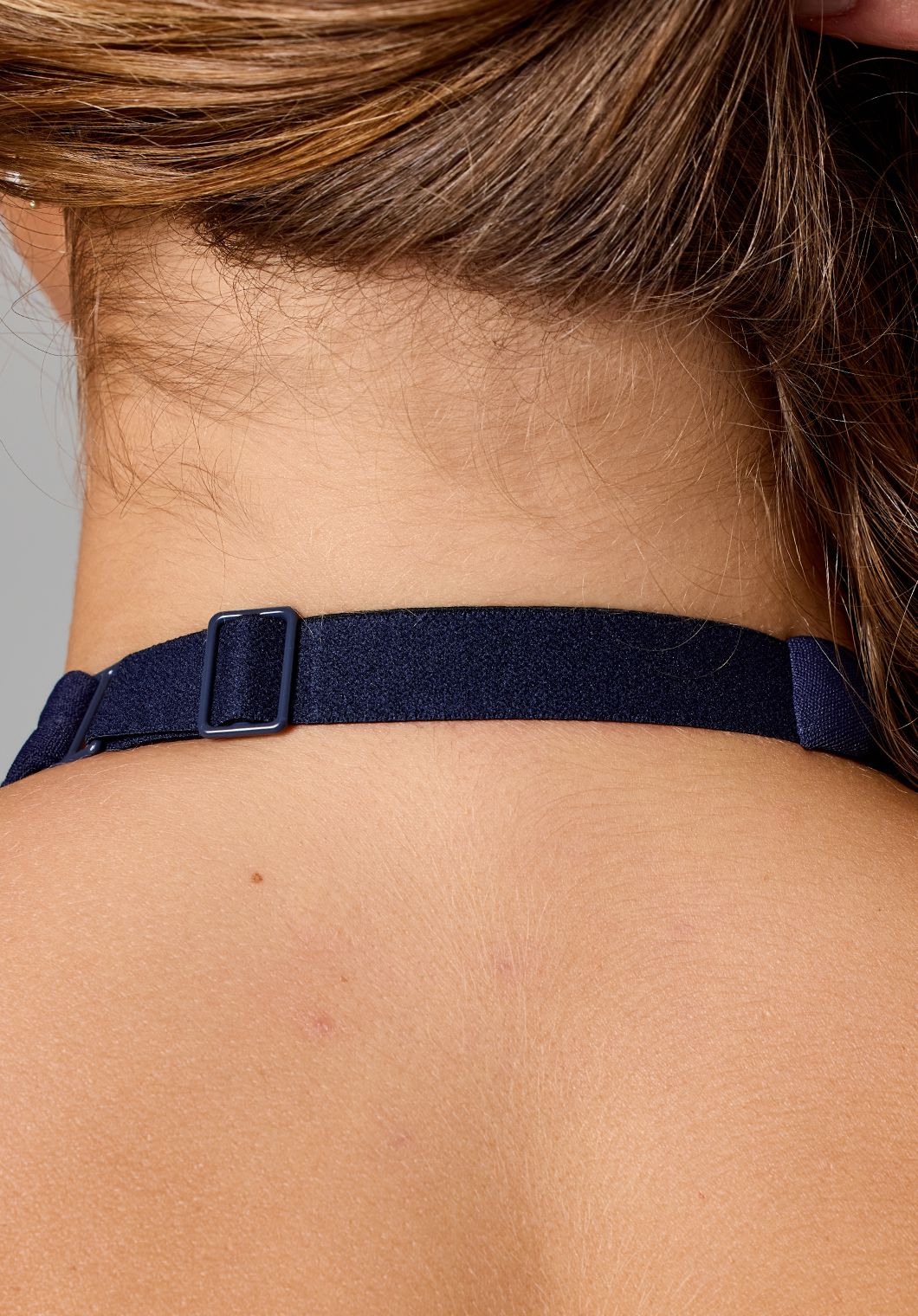 RecStretch™ Unbound Halter Sports Bra Ink