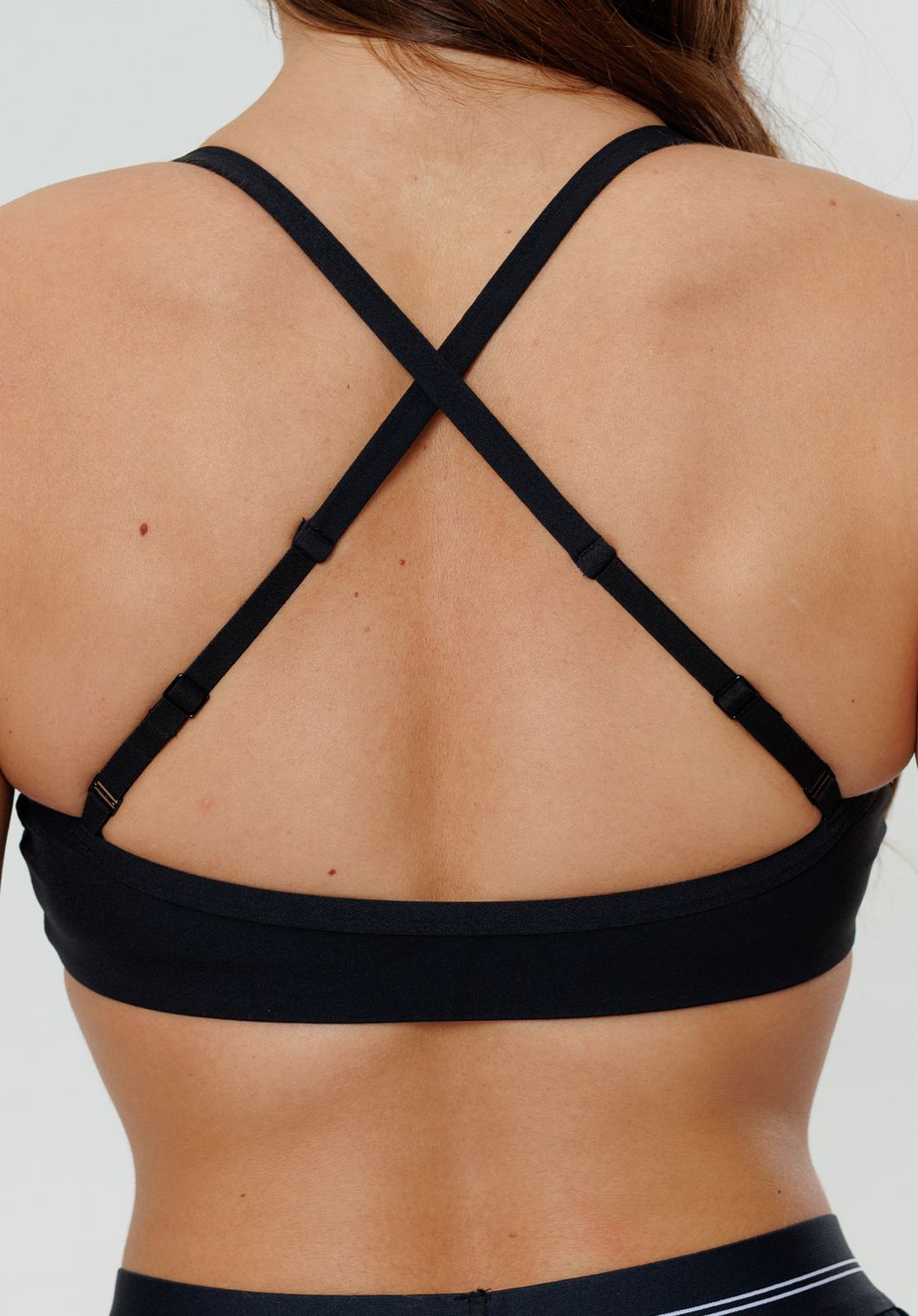 RecStretch™ Limitless Crossback Sports Bra Black