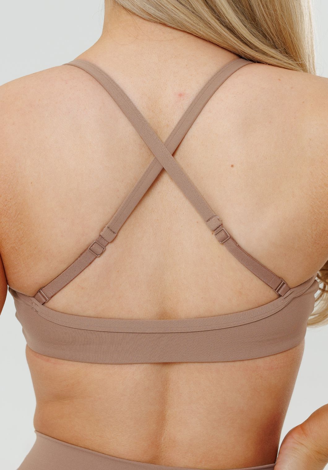 RecStretch™ Limitless Crossback Sports Bra Tan Line