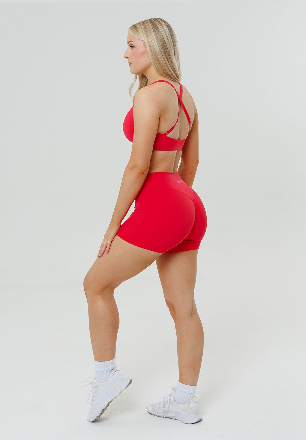 RecStretch™ Original Sculptseam® Plus Mid-Rise Short 4” Fruit Punch