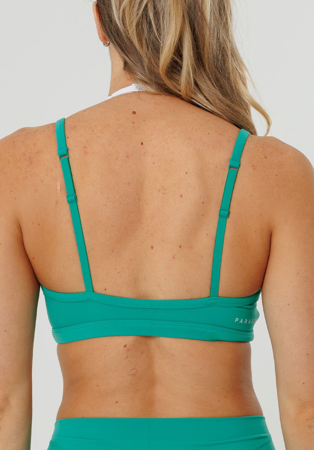 Reluna™ Double-Layer Sports Bra Dark Mint