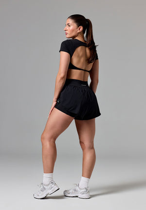 AirLift™ Sport Motion High-Rise Track Short Black