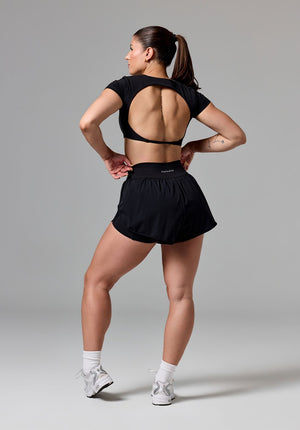 AirLift™ Sport Motion High-Rise Track Short Black