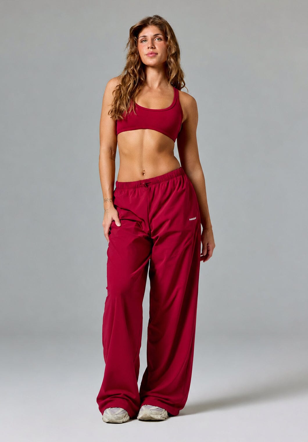 Airlift™ ShapeLock™ Float Mid-Rise Straight Leg Pant Red Amaranth