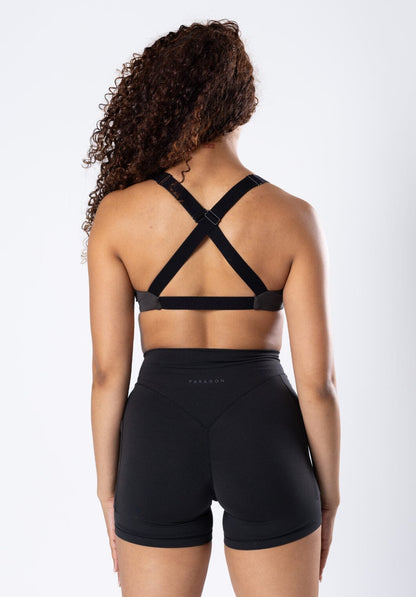 FeatherKnit Fast Track Bra Black