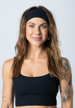 RecStretch Training Headband Black