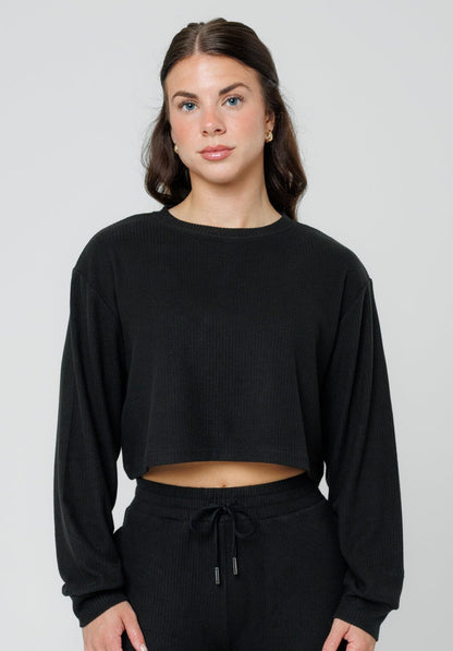 CozyRib™ Daydream Pullover Black