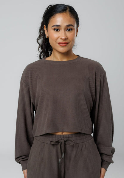 CozyRib™ Daydream Pullover Umber