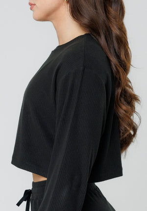 CozyRib™ Daydream Pullover Black