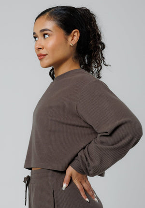 CozyRib™ Daydream Pullover Umber