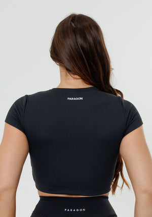 EasyRib™ Everyday Baby Tee Black