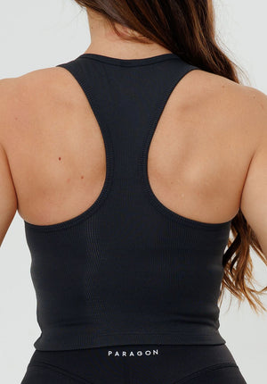 EasyRib™ Go-to Tank Top Black