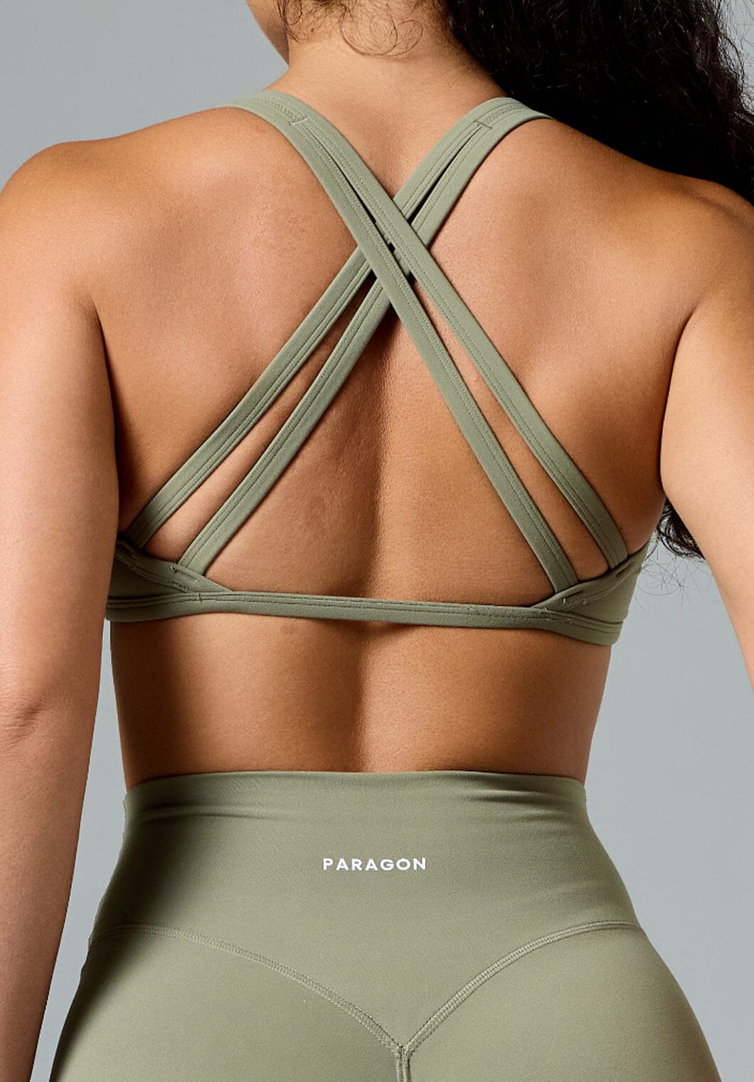 FormLux™ Contour Crossback Sports Bra Pistachio