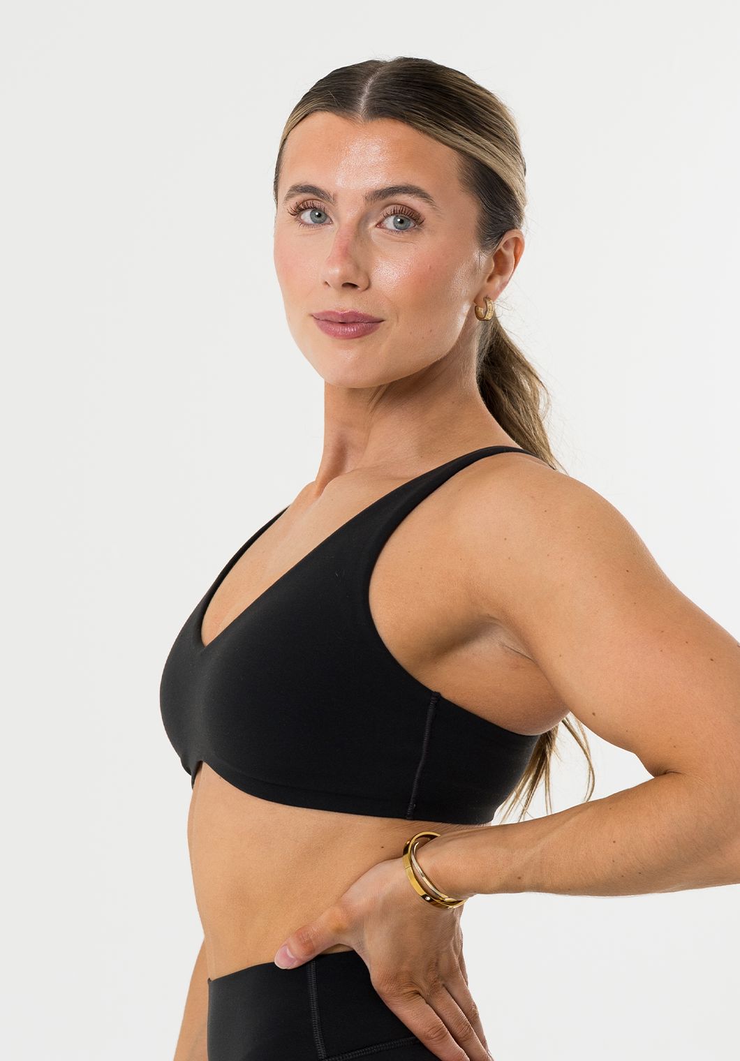 FormLux™ Curve LiteSculpt™ Sports Bra Black