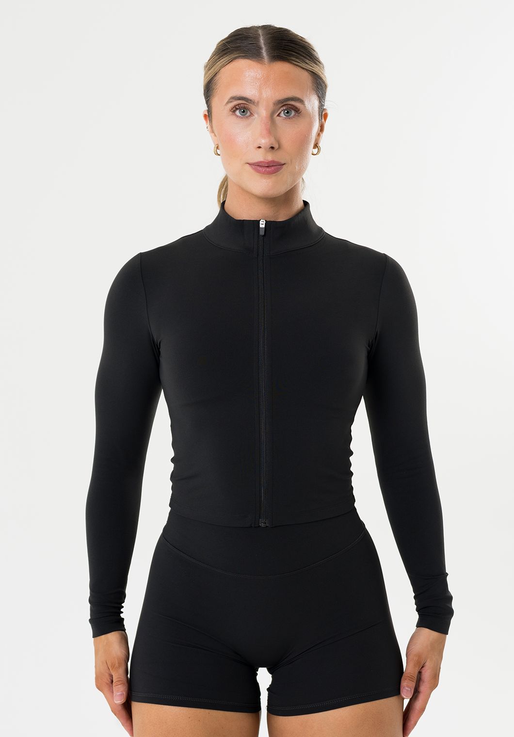 FormLux™ Mid Length Jacket Black