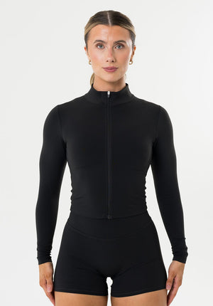 FormLux™ Mid Length Jacket Black