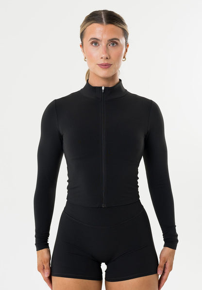 FormLux™ Mid Length Jacket Black