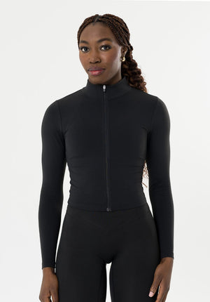 FormLux™ Mid Length Jacket Black