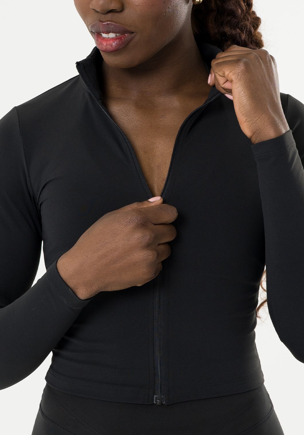 FormLux™ Mid Length Jacket Black