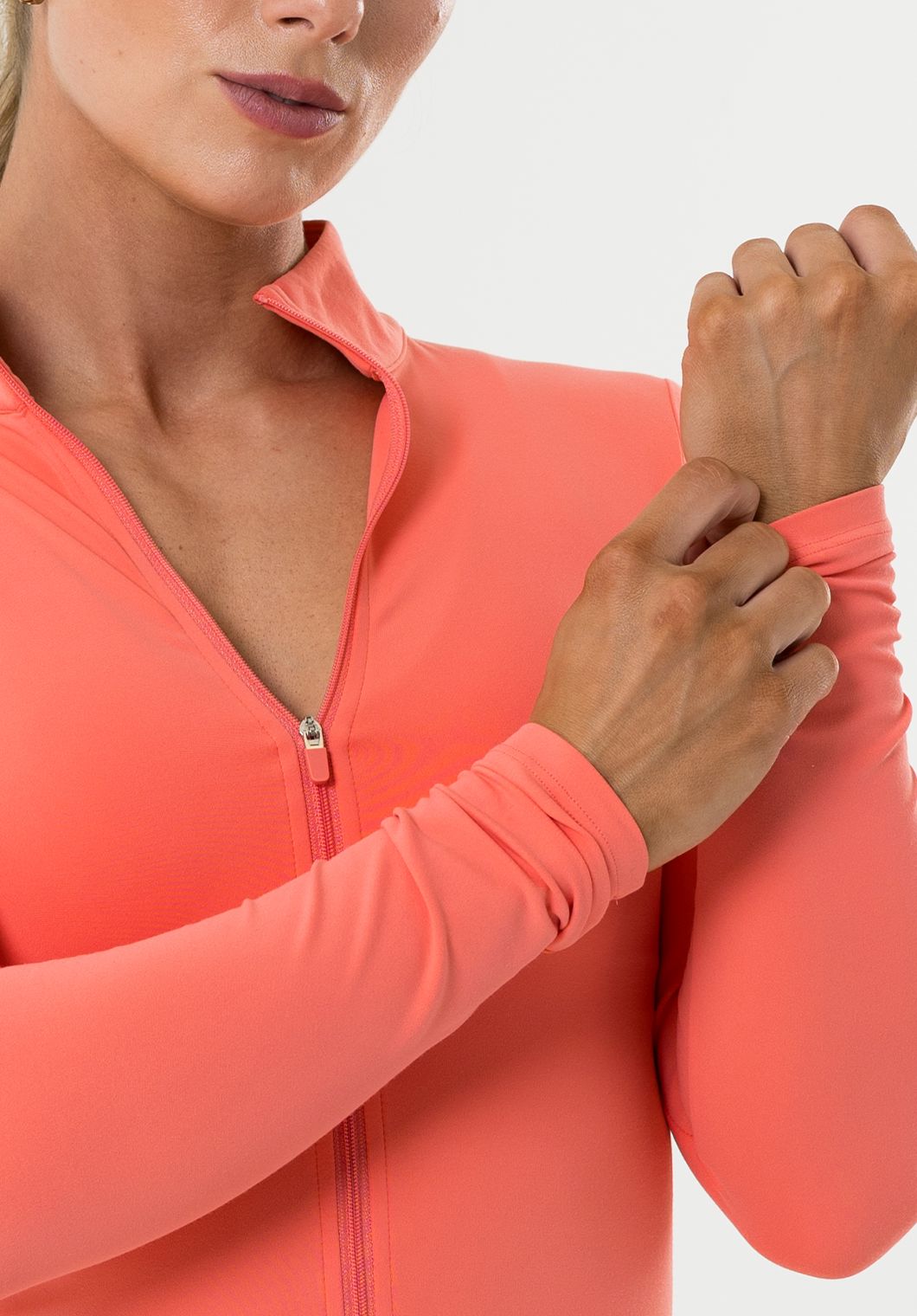 FormLux™ Mid Length Jacket Juicy Peach