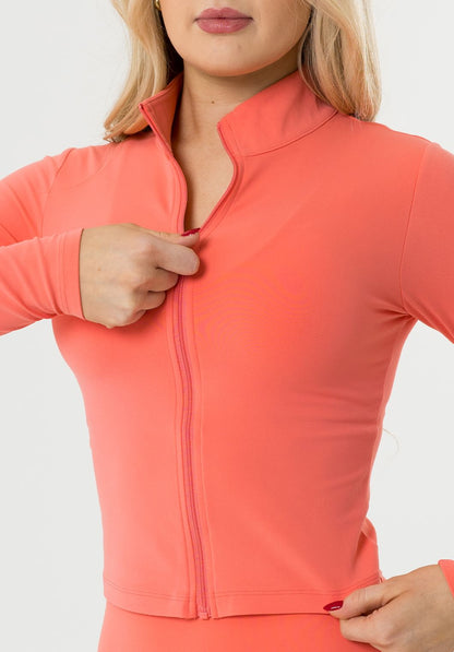 FormLux™ Mid Length Jacket Juicy Peach