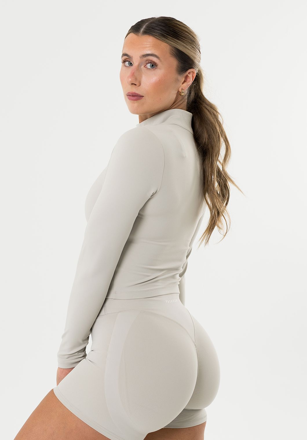 FormLux™ Mid Length Jacket Pearl Grey
