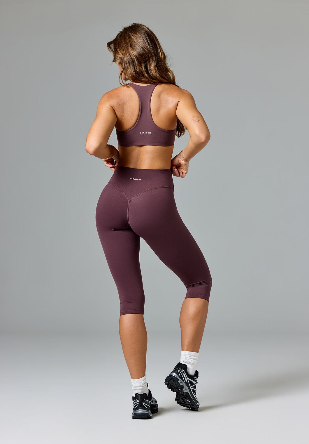 FormLux™ Original Sculptseam® Plus High-Rise Capri Cherry Cola