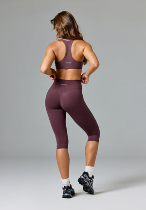 FormLux™ Original Sculptseam® Plus High-Rise Capri Cherry Cola