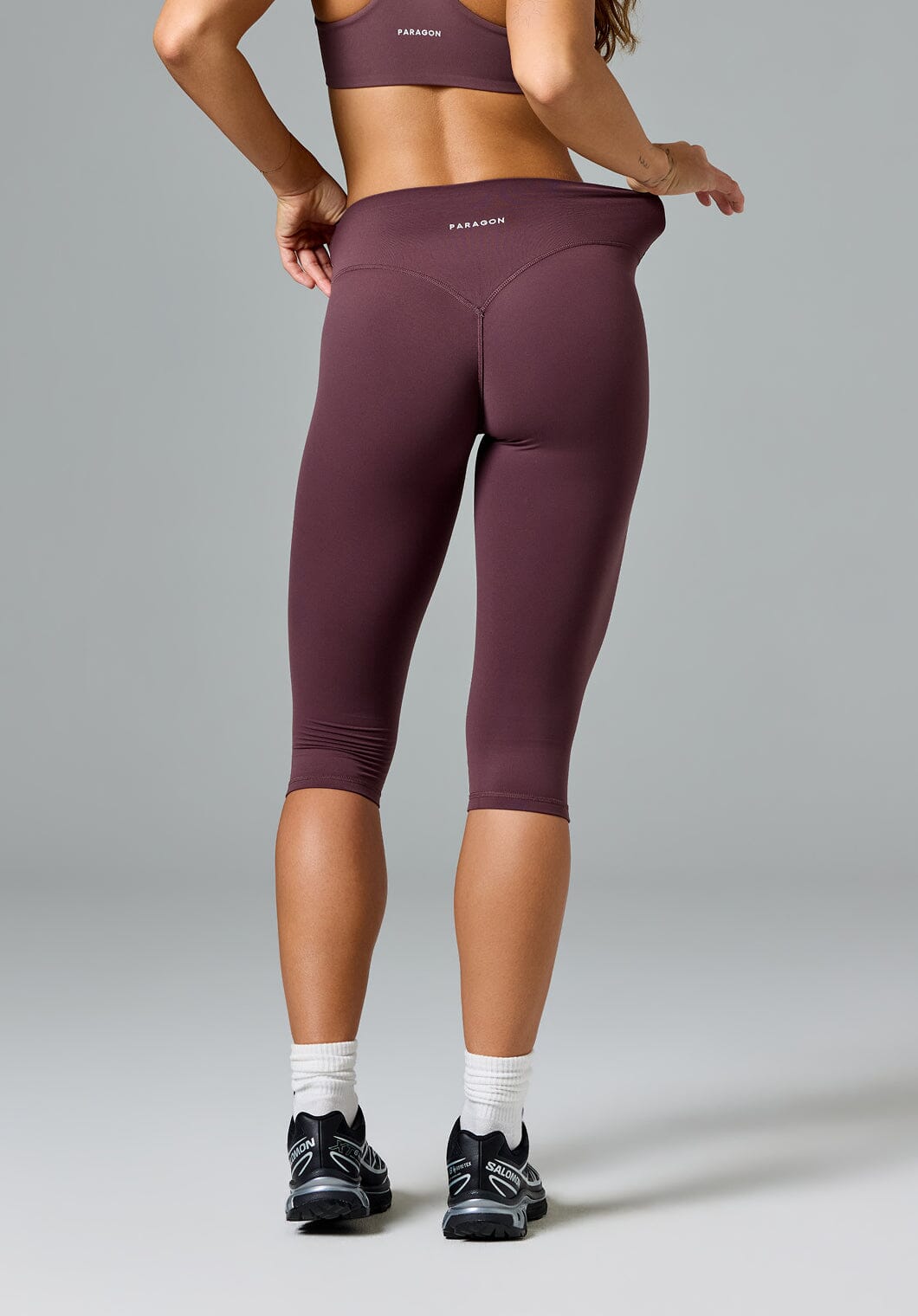 FormLux™ Original Sculptseam® Plus High-Rise Capri Cherry Cola