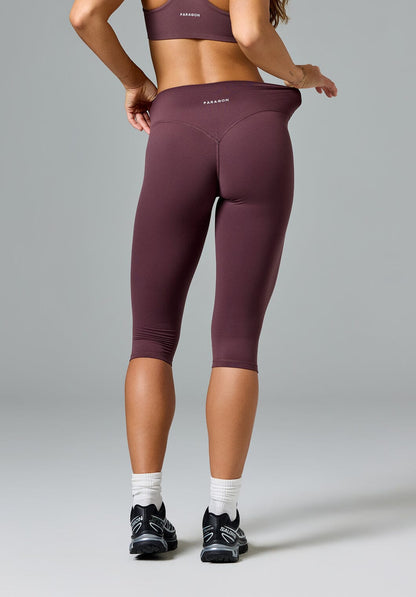 FormLux™ Original Sculptseam® Plus High-Rise Capri Cherry Cola