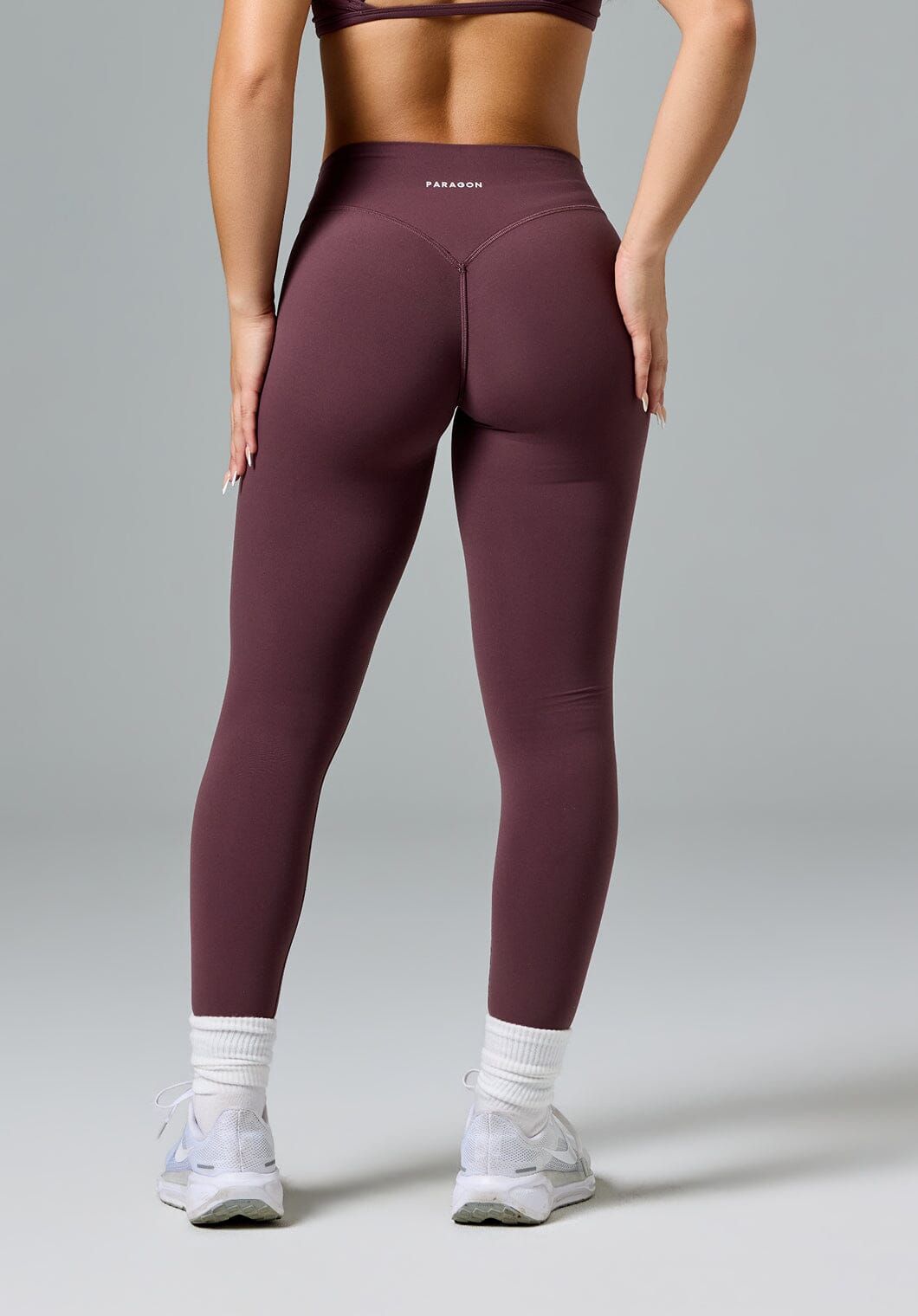 FormLux™ Original Sculptseam® Plus Mid-Rise Legging Cherry Cola
