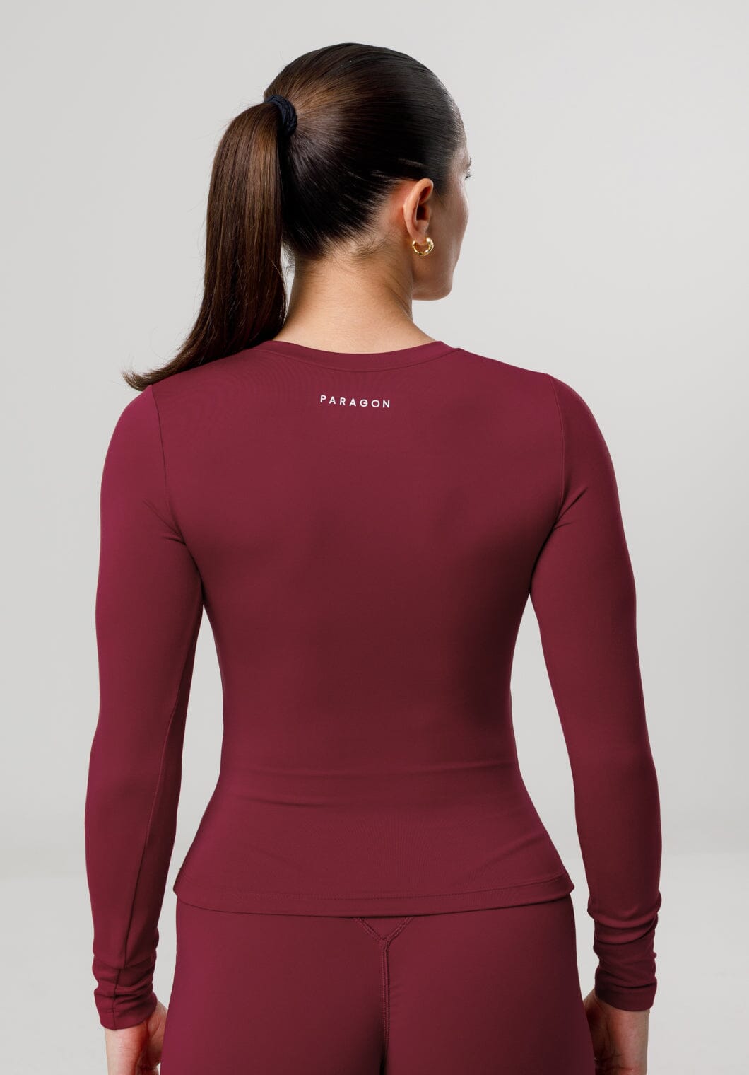 Reluna™ Full Length Long Sleeve Top Dahlia