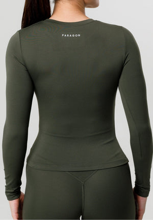 Reluna™ Full Length Long Sleeve Top Poison Ivy