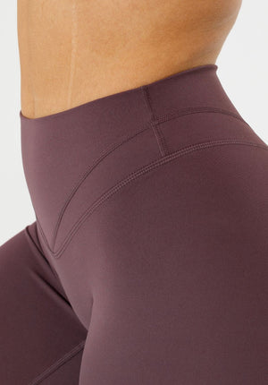 RecStretch™ Icon High-Rise Sculptseam® Plus Legging Cherry Cola