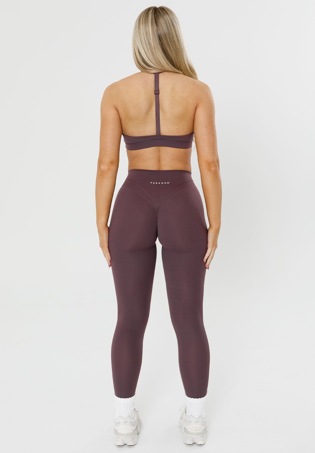 RecStretch™ Icon High-Rise Sculptseam® Plus Legging Cherry Cola