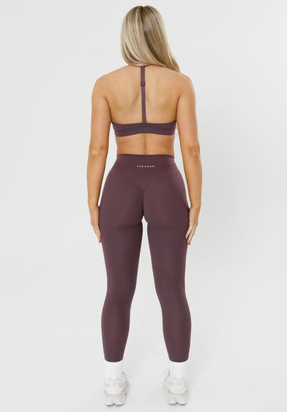 RecStretch™ Icon High-Rise Sculptseam® Plus Legging Cherry Cola