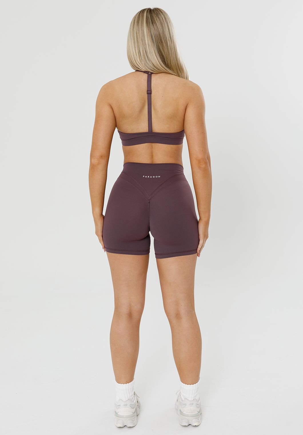 Recstretch™ Icon High-Rise Sculptseam® Plus Short 5" Cherry Cola