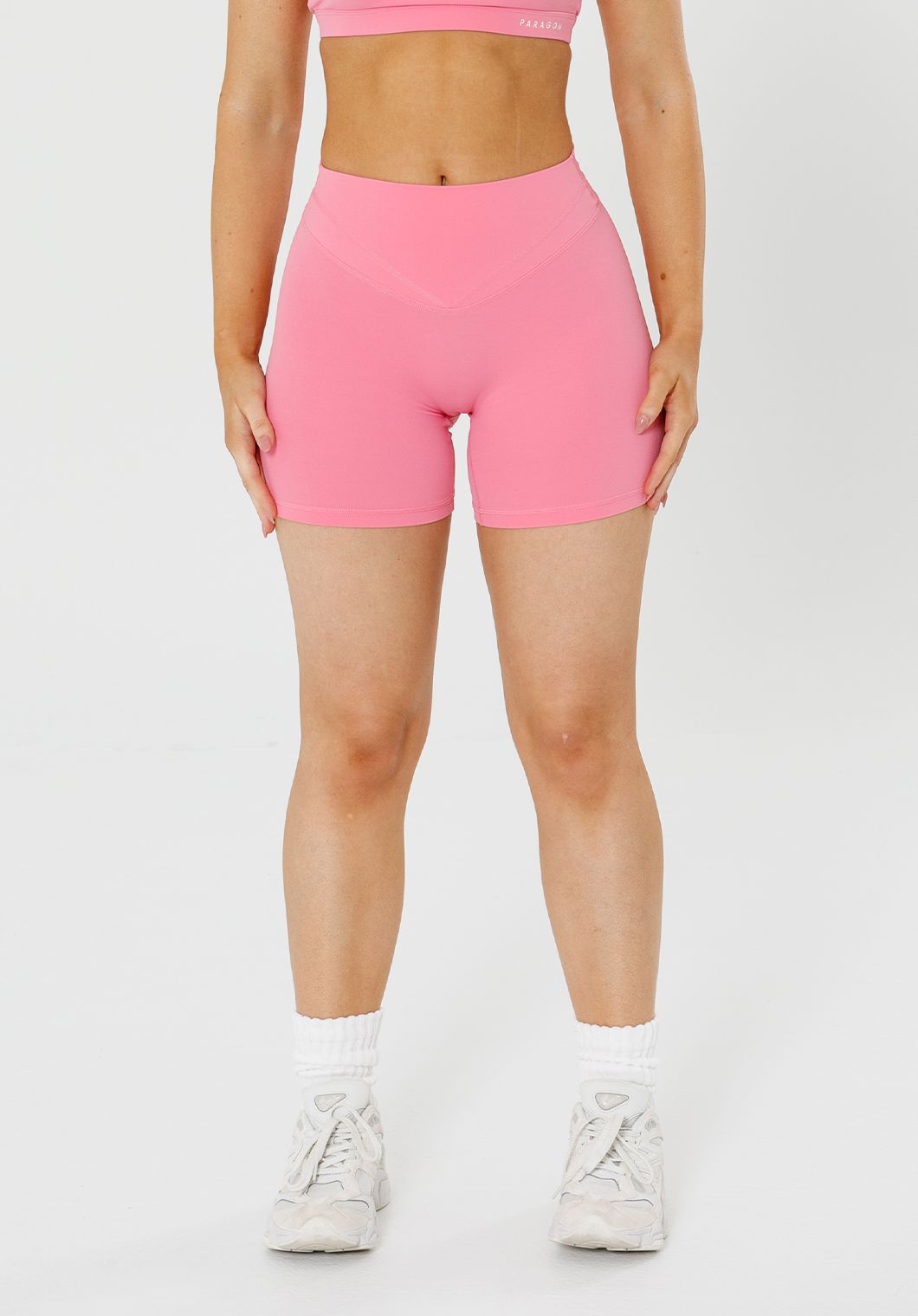 Recstretch™ Icon High-Rise Sculptseam® Plus Short 5" Petal