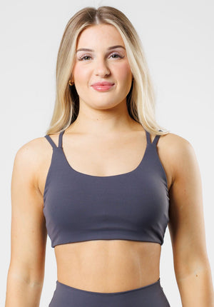 RecStretch Radiate Sports Bra Charcoal