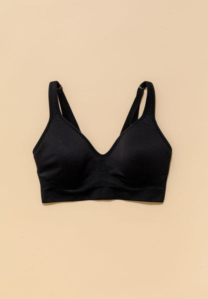 CurveFlex™ Seamless Form Sports Bra Black
