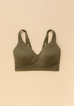 CurveFlex™ Seamless Form Sports Bra Everglades