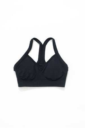 CurveFlex Rib Contour Seamless Bra Black