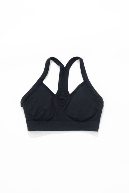 CurveFlex Rib Contour Seamless Bra Black