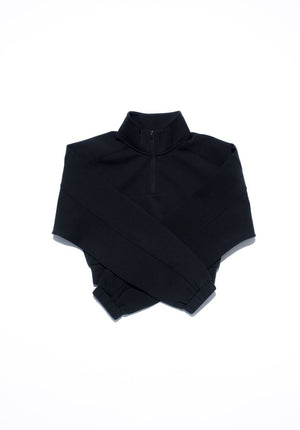 AirFit™ Rest Day Half Zip Sweatshirt Black