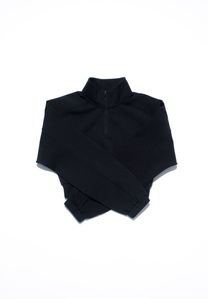 AirFit™ Rest Day Half Zip Sweatshirt Black
