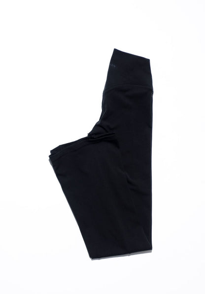 Reluna™ Front Slit Sculptseam® High-Rise Flare Leggings 34" Black