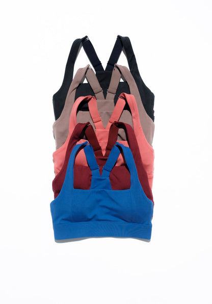 Reluna™ Refined Square Bra Denim Blue