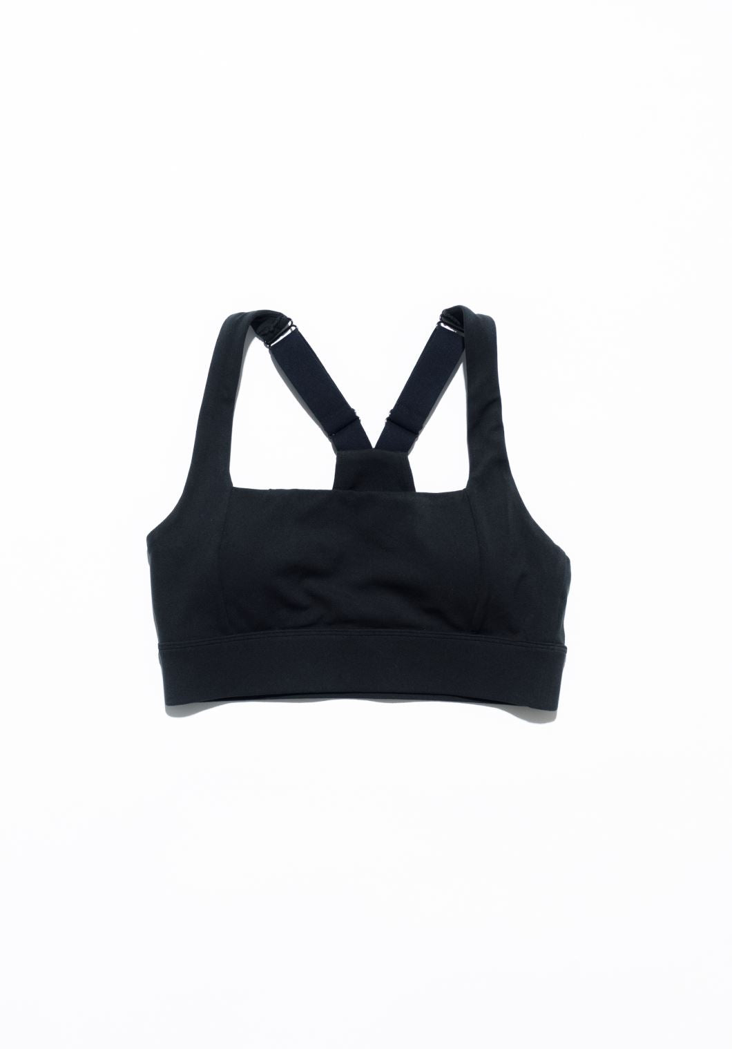 Reluna™ Refined Square Sports Bra Black
